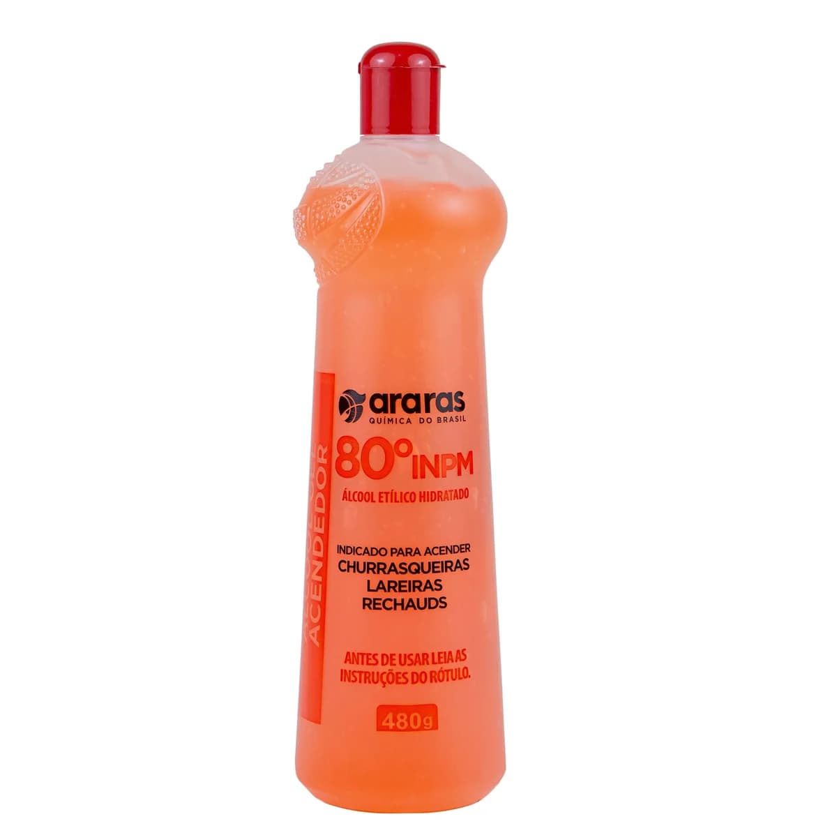 Álcool em Gel 80º INPM - Gel Acendedor - 480g